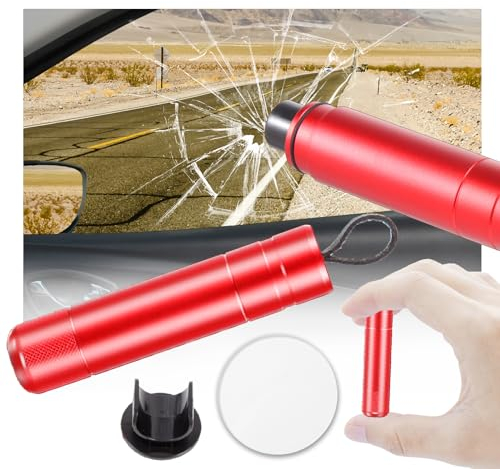 Dauoary Safehammer-Safe Hammer Glass Breaker,2 in 1 Hammerdex Auto Fenster Breaker-Auto Sicherheit Hammer Fenster Glass Breaker und Sicherheitsgurt Cutter Notfall