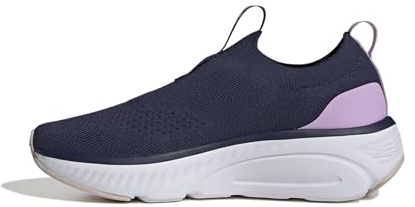 adidas Women's Cloudfoam Go Sock Shoes, Dark Blue/FTWR White/Bliss Lilac, 7 UK