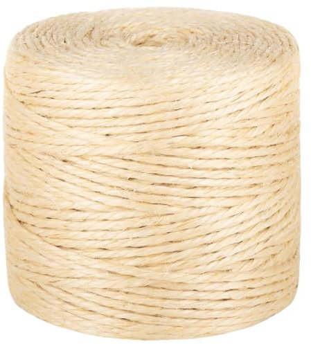 Genérico Cuerda 100% sisal 4 mm 250 m,Sogas y Cuerdas metálicas-155010