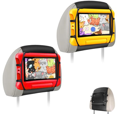 MAGIC SELECT 2X Soporte de Tablet para Automóvil, Soporte Tablet Coche, Compatible con Tabletas de 6.5 a 11 Pulgadas, Incluye Ipad, Switch y Fire Tablets