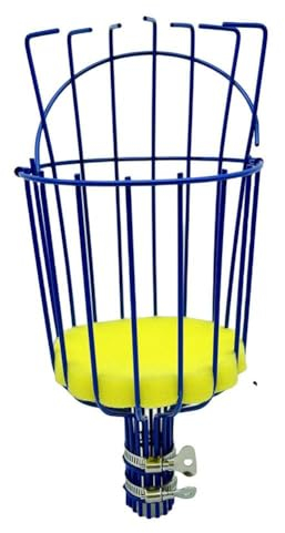Long Handle Fruit Picker with Basket Adjustable Fruit Catcher for apple Mango Pear Tool Orchard Professional Avocado Orange tree frurt rod rod head Head berry frurt picker Head Basket orange