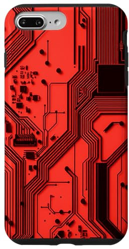 Schéma détaillé de la carte mère avec circuits électroniques Coque pour iPhone 7 Plus/8 Plus