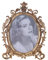 BM-011 Cadre photo élégant de style baroque - Style maison de campagne - Décoration - Dimensions : 15 x 20 cm - Or antique