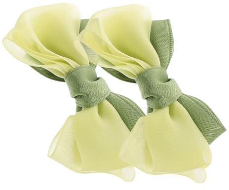 Milisten 2 Piezas De Accesorios Para El Cabello De Bebé Pinzas Para El Cabello Accesorios Para El Cabello Para Niñas Pinzas Para Lazos Para Niñas Pequeñas Lazos Para El Cabello Para
