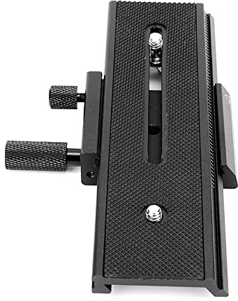 Cryfokt Riel Deslizante de Enfoque Macro con Escala de Precisión para Cámaras DSLR de Disparo en Primer Plano - Construcción de Aleación Resistente para un Ajuste Preciso - para Fotógrafos y