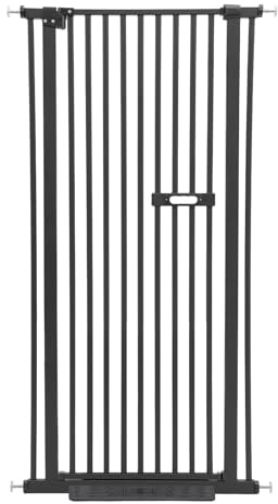 TCICOP Türschutzgitter Extra Hoch 150cm Treppenschutzgitter, Ausziehbar Absperrgitter 76-85cm Absperrgitter Hundegitter Wohnun Türschutzgitter, Geeignet für Babys, Katzen, Hunde Türgitter