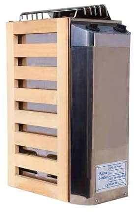 Stufe per sauna, Generatore di e for sauna con riscaldatore for sauna da 3,6 kW, controllo 'attrezzatura for l'asciugatura a stanza del forno di riscaldamento for uso domestico
