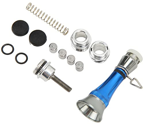 ADMYTHGB Equilibratore per Bobina da Pesca, Barra paraurti in Alluminio per Bobine da Pesca con buona stabilità e Superficie Liscia, Accessorio Fai-da-Te Resistente alla corrosione per bobi (Blu)