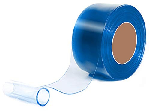 VIZ-PRO Freezer PVC Curtain Strip for Walk in Freezers, Coolers & Warehouse Doors, 164' Length x 8 Width x 0.08 Thick