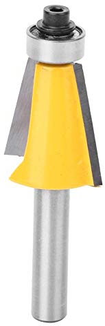 Schaft-Falzfräser, 8 mm Schaft-Fasen-Kanten-Fräser mit Lager, Fräser für Holzbearbeitung(15°)