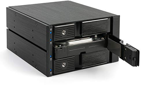 FANTEC BP-SA2131 SAS I / II + SATA I / II / III - Backplane para 3 discos duros de 3,5 en una bahía de 5,25 (2 bahías de 5,25)