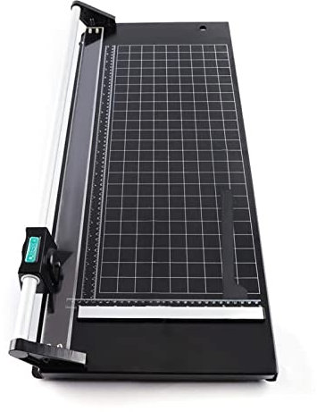 Manuell kraftig 80 cm rullskärare precision roterande papperstrimmer för fotopapper, film, konstpapperssylt, kontorspapper, tunn plast mjuk bräda, PVC, skärbord, professionell rulltrimmer
