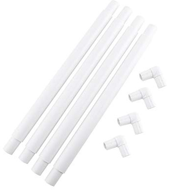 Yosoo Health Gear Stickrahmen Quadratisch, Kunststoff Kreuzstichrahmen, 43.1 x 43.1 cm, für Sticken, Quilten, Kreuzstich, Seidenmalerei