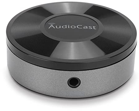 WiFi et Bluetooth 5.0 Audio, Adaptateur de Musique,récepteur de Musique stéréo sans Fil multiroom/multizone avec App Connect et télécommande pour Haut-parleurs de Bricolage