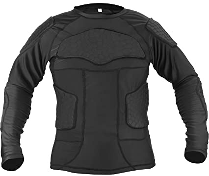 X AUTOHAUX Size 2XL Full Body Armor Jacket Thorax Back Backbone Protector Black