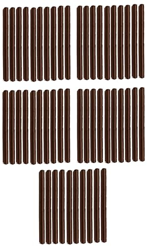 50x Baumschutzspiralen Braun 60cm hoch – Stamm Schutz Kunststoff – Verbissschutz, Fraßschutz, Nagetierschutz – Witterungs- und UV-beständig – Baumrindenschutz, flexibel, Made in Germany