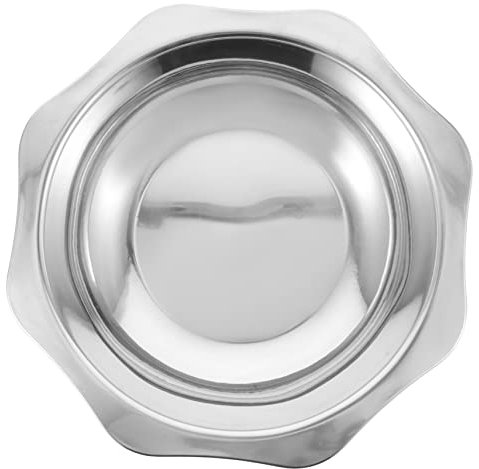 SHOWERORO Stainless Steel Sun Basin Hot Pot for Seafood Pot Household Cooking Kitchen Utensils for Fried Egg Pan