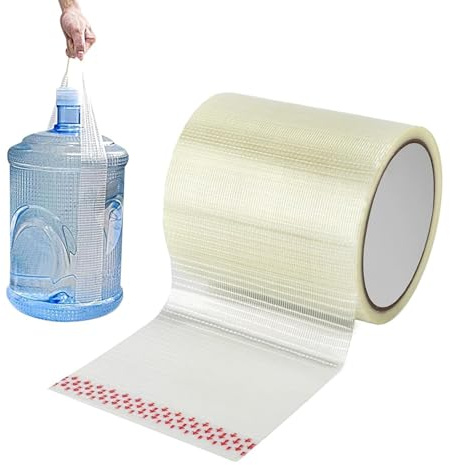 Lona Parches Piscina - Sellador Impermeable para Reparar Lona Piscina, Fugas de Agua y más - Cinta Adhesiva Azul Resistente a la Intemperie