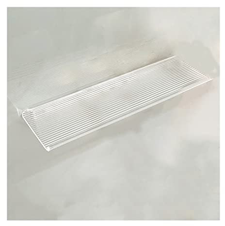 HPTHLY Kunststoff-Lagerregal, Lagerregal Für Toilettenartikel, Einlagiges, Wandmontiertes Kunststoff-Lagerregal, Kein Stanzen, Einfaches Toiletten-Lagerregal，40