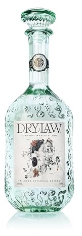 Drylaw Ginebra Premium Orgánica de Uva Moscatel - Cítrica y Floral - 70 cl