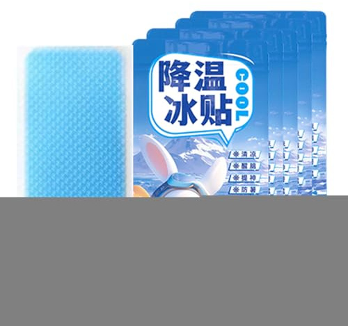 Yonuaret Cerotti di raffreddamento, calmante compresse refrigeranti – forniture sportive per alpinismo, campeggio, estate, scottature , lavoro e viaggi