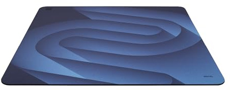 BenQ ZOWIE H-SR-SE Blue II Extra Large Esports Gaming Mouse Pad, Humidity resistance color cloth, Uniform high-density rubber base,medium softness,Anti-Slip base