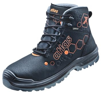 Atlas XT 520 GTX S3 Sicherheitsschuhe mit Gore-Tex Extraguard Obermaterial, wasserdicht, mit Stahlkappe und Durchtrittsschutz W10