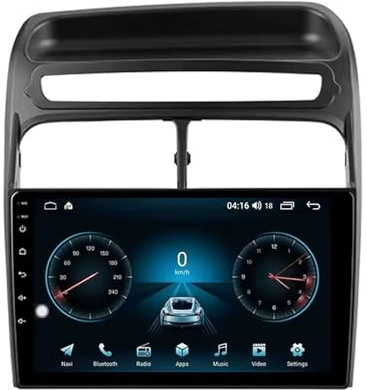 AutorRadio GPS Multimedia estéreo Android 14 para Fiat Linea 2006-2012 Unidad Principal de 9 Pulgadas con Pantalla táctil GPS Bluetooth WiFi FM cámara de Marcha atrás (4G+32G).