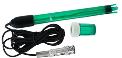 NONDK ORP Redox-Elektrode mit BNC-Anschluss, Ersatzsonde, 300 cm Kabel für Tester, Messgerät, Aquariumausrüstung, Wassertester