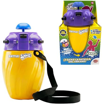 Bizak Battle Splash Inflador de Globos de Agua Portátil +5 Años (35007543)