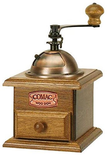 Macinacaffè Manuale Comac con Doppia Lama, Design Antico, Regolazione dello Spessore