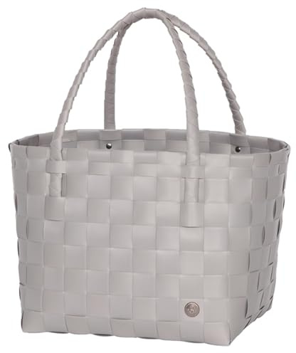 Handed By – Paris Shopper, shoppingväska – borstad grå – storlek S – 27 x 31 x 24 cm