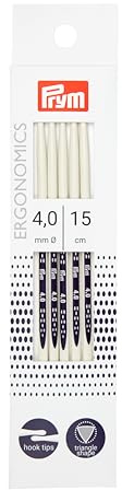 Prym 194154 Strumpfstricknadeln Ergonomics 15 cm 4,00 mm