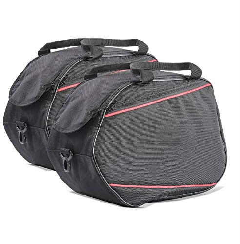 Seitenkoffer Innentaschen Universal 2x20L Paar Bagtecs Kompatibel mit Motorradkoffer