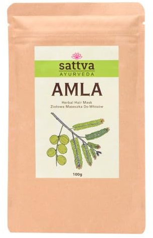 Amla Kräutermaske für das Haar 100 g - Sattva