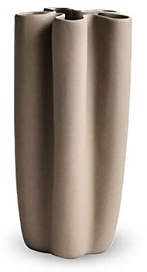 Cooee Design Tulipa Vase 30cm Sand, Keramik, Tulpenvase, Sandfarbe, W: 15, L: 15, H: 30 cm, HI-059-02-SA