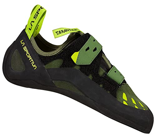 La Sportiva Tarantula, Scarpe da Arrampicata Uomo, Olive Neon 719720, 40 EU