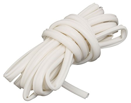Ruilogod 4M Silicone Rubber Clamping Slot Round Shape Door Window Weather Stripping White (id: 86e 720 eec ae7 4be