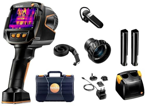 testo 883-2 - Set termocamera, da -30 a 650 °C, 27 Hz, WiFi, touch screen
