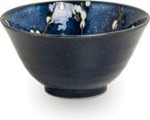 2 pièces - Bol - Bleu Hana - Ø13 cm | H7 cm - Ensemble de bols - Bols - Bol Japonais - Vaisselle Japonaise - Bol à Matcha - Bol à Riz, Bol à Soupe, Bol à Nouilles - Qualité exceptionnelle