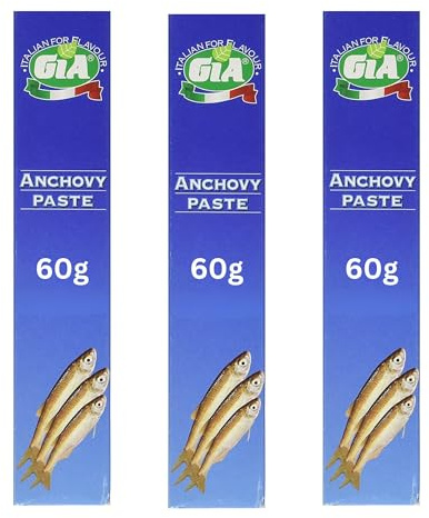 Anchovy Paste Bundle Containing Giia Tubes 60g x 3