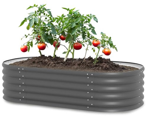 Vitavia Hochbeet “Terra 401“ Basic | Granit | 40 cm | Erweiterbares Modulsystem | Ohne Innenfolie | Für Optimale Wachstumsbedingungen