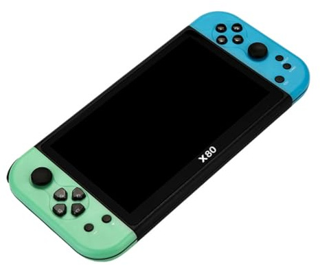 X80 Handheld Retro Game Console Video Gaming Machine Kids Gift 7 TFT Screen