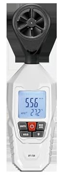 Anemometro Strumento DT-73A Anemometro digitale portatile for volume d'aria, velocità del vento e temperatura