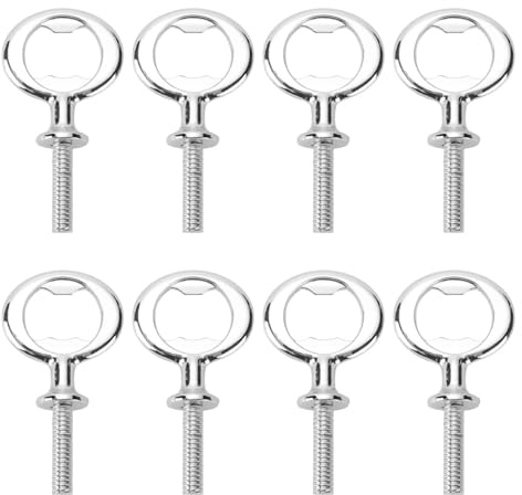 Correa 8 Pezzi Apribottiglie Kit Apribottiglie in Metallo Apribottiglie Birra Artigianale Fai da Te Apribottiglie Vuoto