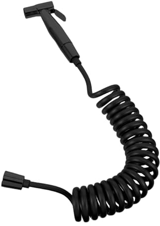 Veemoon Bidet Portatile per Wc con Tubo Estensibile in PU e Acciaio Inox Alta Pressione per Pulizia Bagno Cucina e Animali Domestici Installazione Semplice