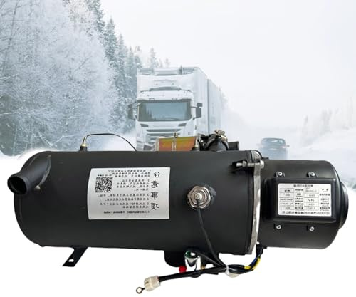 Oiyekntd Riscaldatore idronico, riscaldatore Diesel, riscaldatore a combustibile Liquido in Acciaio Inossidabile, riscaldatore ad Acqua Diesel per Barche, roulotte, Camper, Autobus 10KW12V
