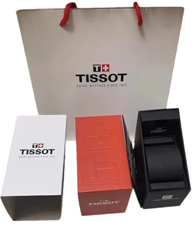 ROUREOX Set Caja Regalo Reloj Hombre Estuche Presentación Bolsa Transporte Embalaje Exterior Solución Completa para Tissot PRX