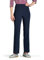 Chums Ladies Figure Flattering Trousers Fully Elasticated Comfort Pull-On Pants with Pintuck Stitch Navy 20