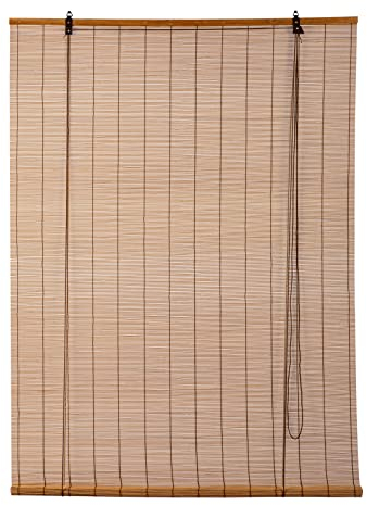 Cy.curtain bright Bambusvorhang für Innenräume, Bambusvorhang, Natur, Bambuszelt (150 x 220 cm).